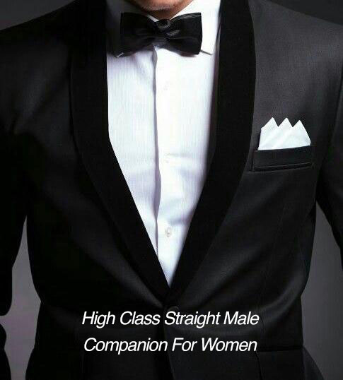 High Class Straight Male Companion For Women